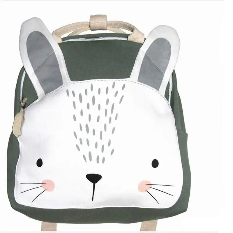 Barnryggsäck med Djurmotiv – Minimalistisk Nordisk Design