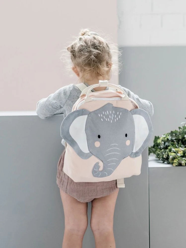 Barnryggsäck med Djurmotiv – Minimalistisk Nordisk Design