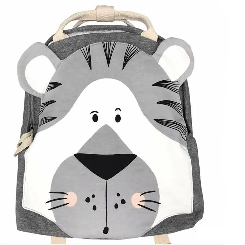 Barnryggsäck med Djurmotiv – Minimalistisk Nordisk Design