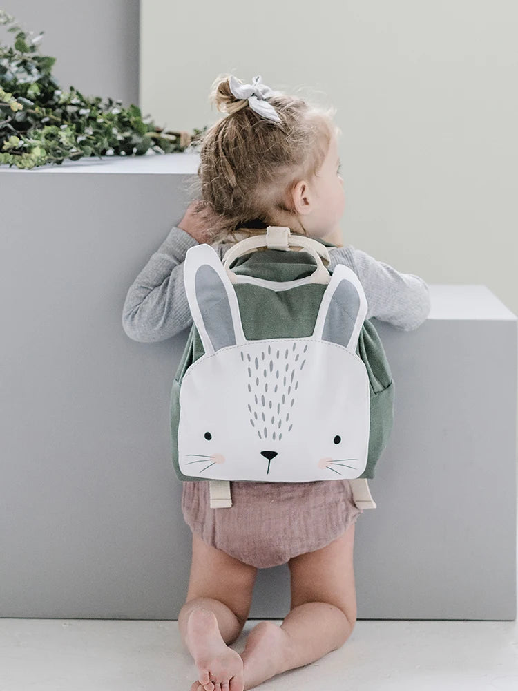 Barnryggsäck med Djurmotiv – Minimalistisk Nordisk Design