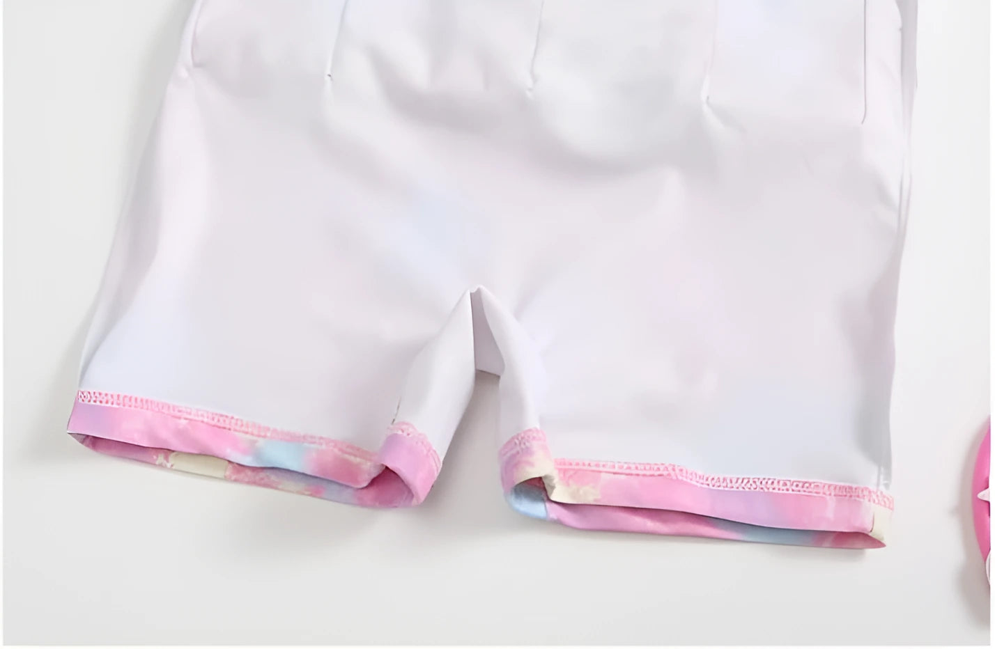 Flytande Baddräkt för Barn Rosa Pastel Unicorn