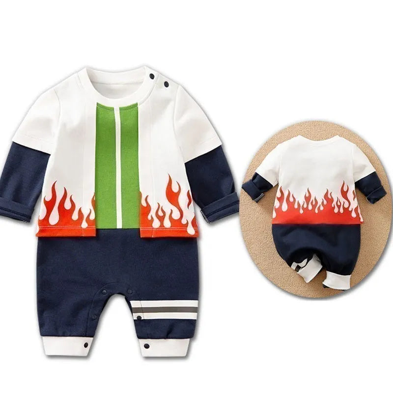 Minato Naruto Baby cosplay jumpsuit – Minato Namikaze Naruto