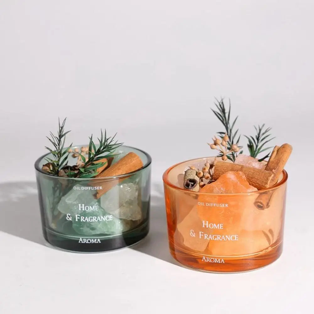 Lila Sten Diffuser - Aromadiffuser med Kristallstenar
