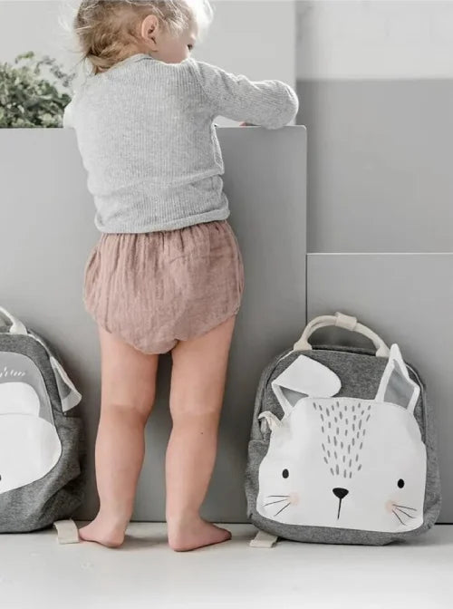 Barnryggsäck med Djurmotiv – Minimalistisk Nordisk Design