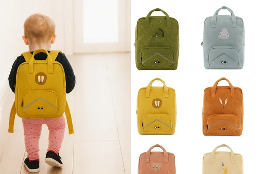 Minimalistisk Barnryggsäck Djur - Tidlös design