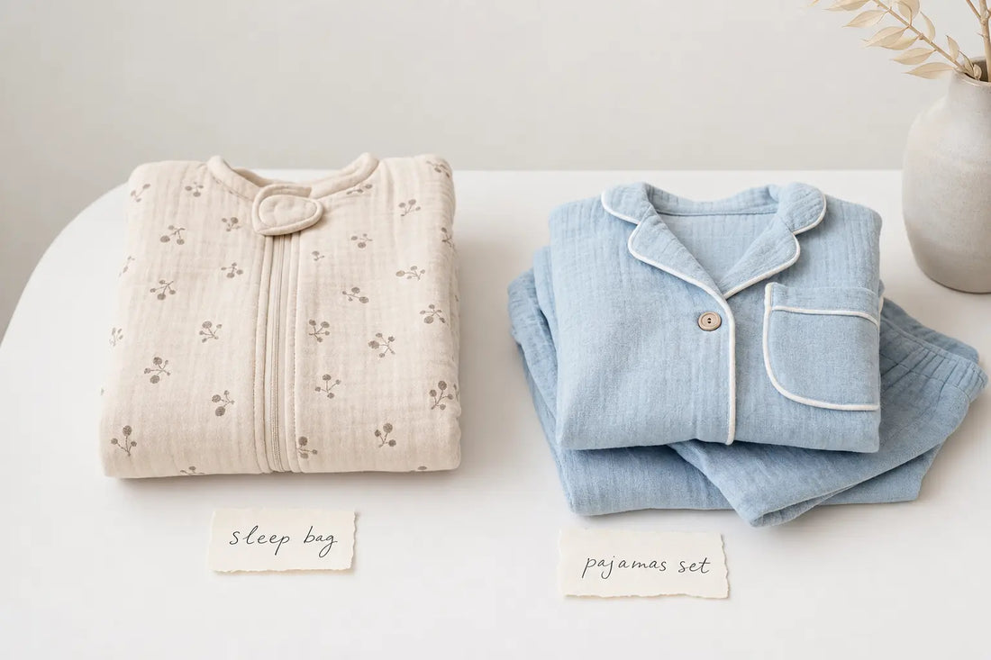 Sovpåse vs Pyjamas — Vilket är bäst för bebisens sömn?