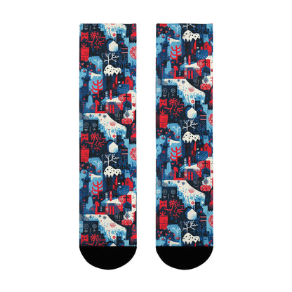 Christmas Crew Socks Unisex - Blojtarta™ Design