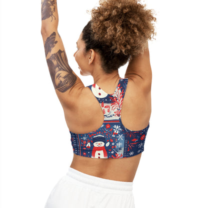 Seamless Sports Bra Christmas - Blojtarta™ Design
