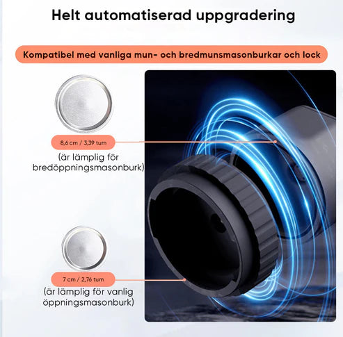 Elektrisk Mason Burk Vakuumförslutare – Effektiv Matförvaring