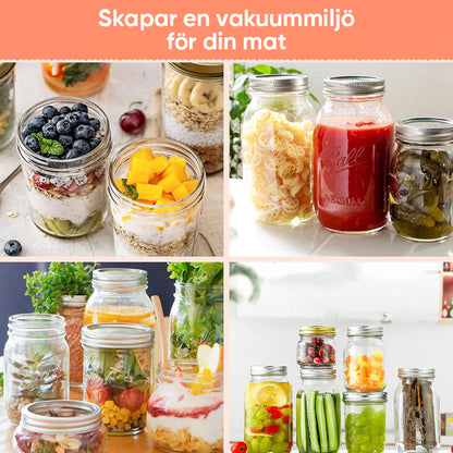 Elektrisk Mason Burk Vakuumförslutare – Effektiv Matförvaring