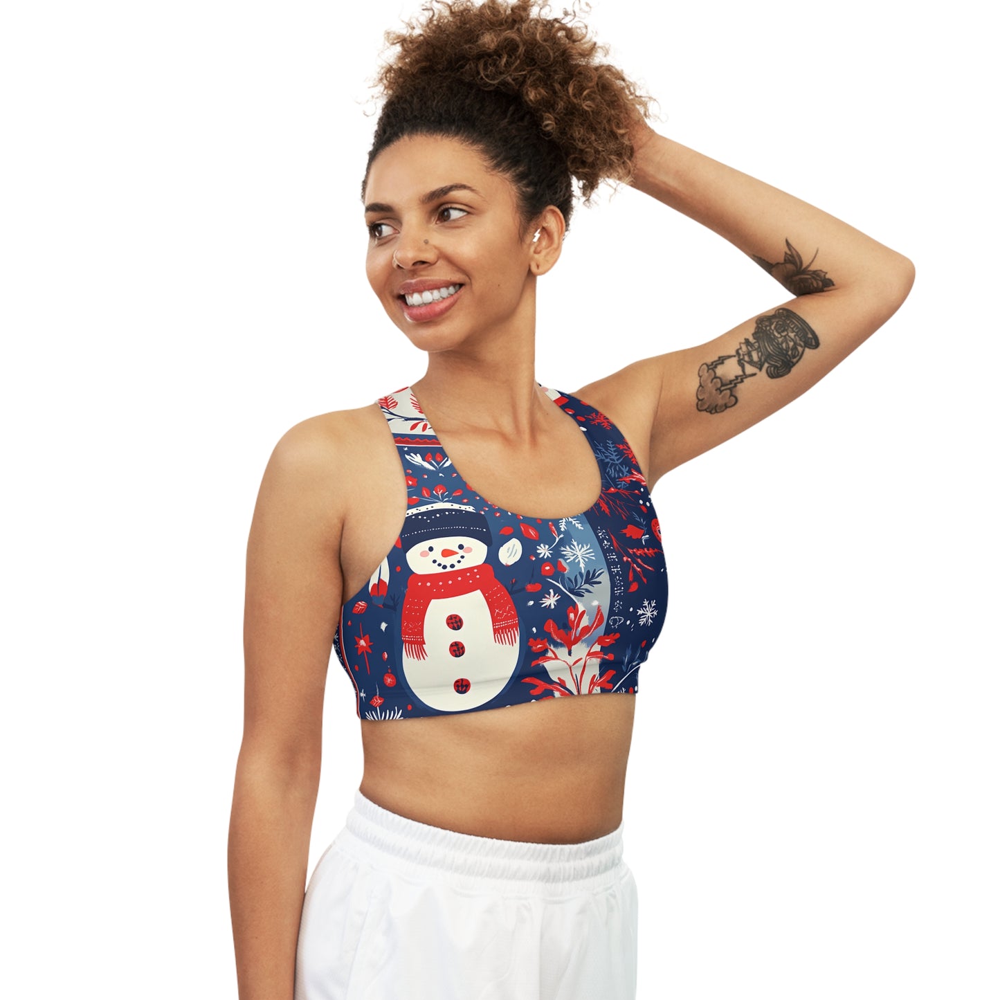Seamless Sports Bra Christmas - Blojtarta™ Design