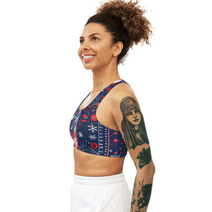 Seamless Sports Bra Christmas - Blojtarta™ Design