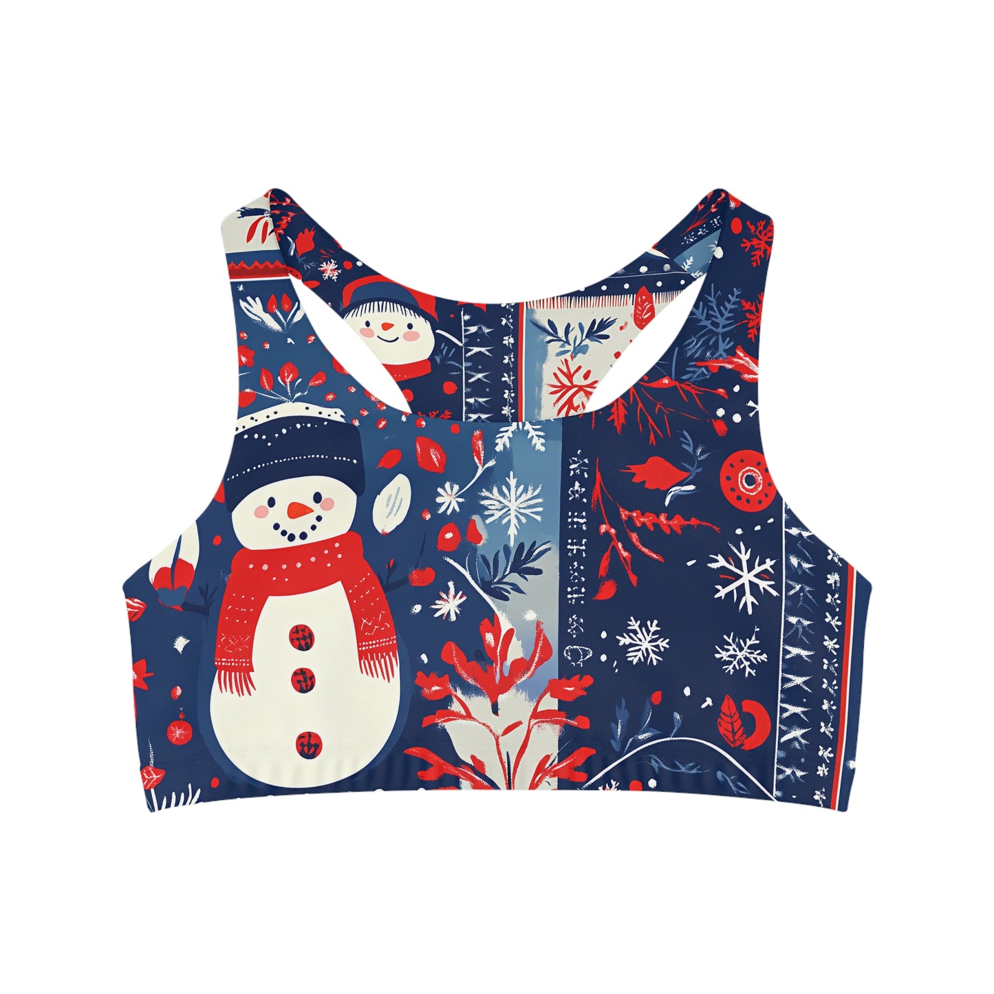 Seamless Sports Bra Christmas - Blojtarta™ Design