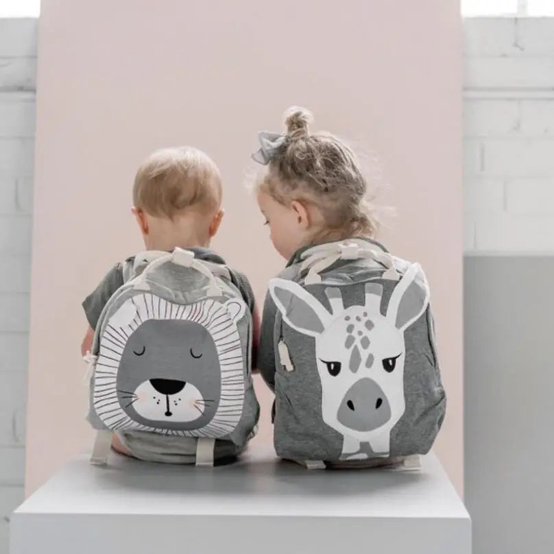 Barnryggsäck med Djurmotiv – Minimalistisk Nordisk Design