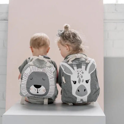 Barnryggsäck med Djurmotiv – Minimalistisk Nordisk Design