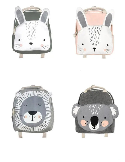 Barnryggsäck med Djurmotiv – Minimalistisk Nordisk Design