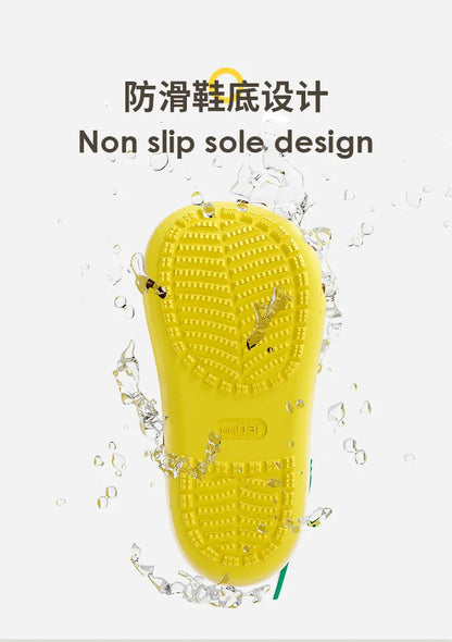 Dino Gummistövlar 3D Design - Gul, Grön, Rosa