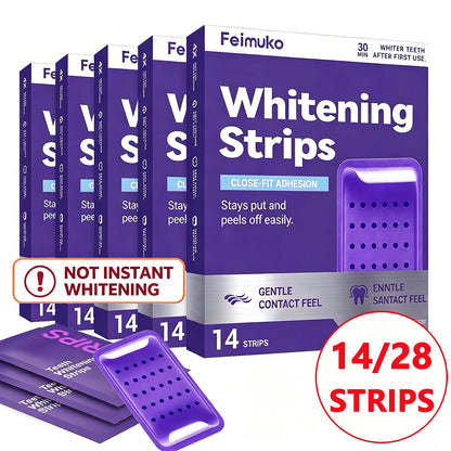 Purple Teeth Whitening Strips