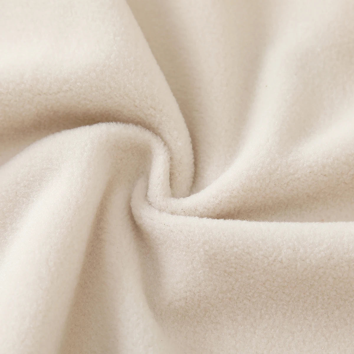 Fleecefodrat Regnjacka Beige Prickig