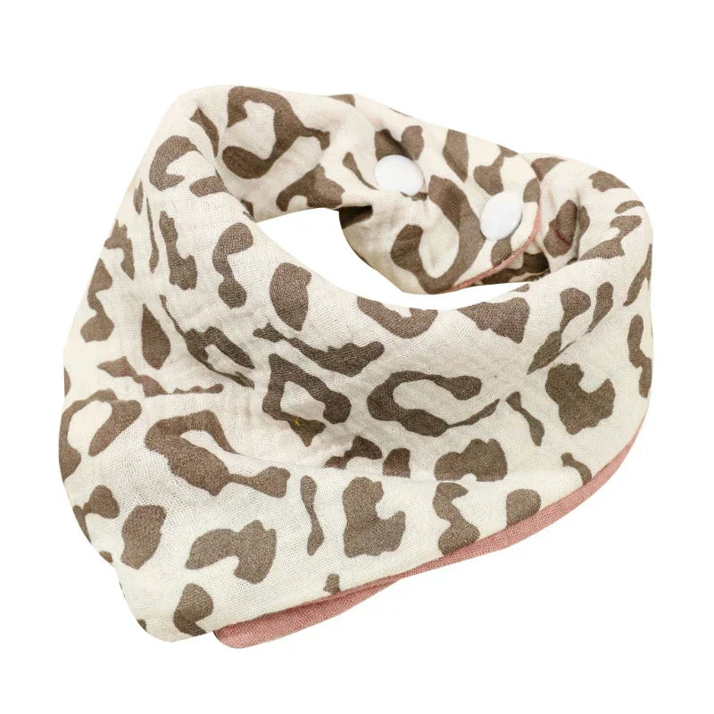 Högabsorberande och mjuk leopard haklapp