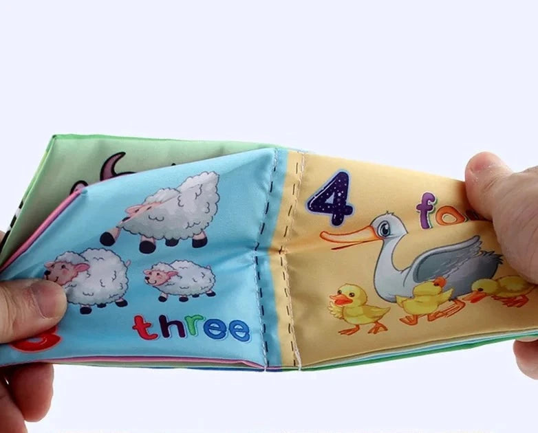 Mjuk Baby Bok på Engelska - Siffror