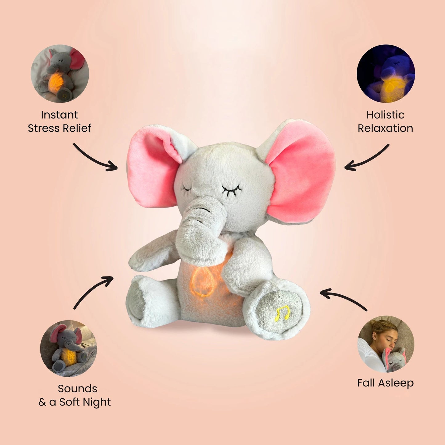 Soft Breathing Animal Companion | Calming