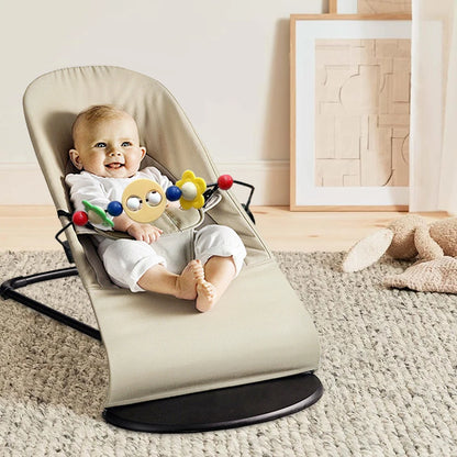 Rosa Babysitter med Leksak