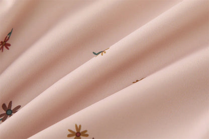 Regnkläder Set för Barn - Rosa och Blommig