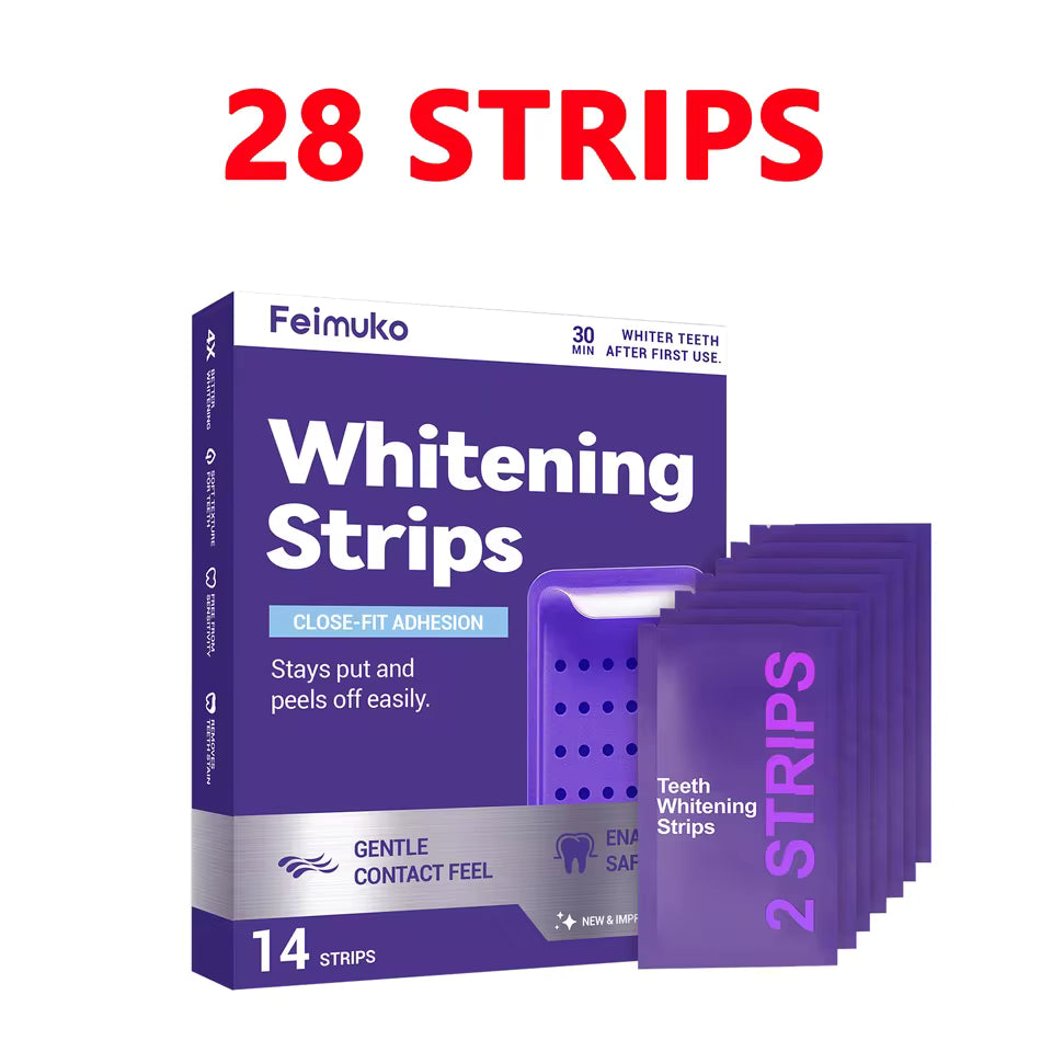 Purple Teeth Whitening Strips