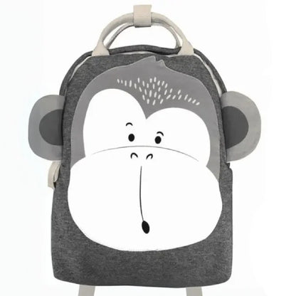 Barnryggsäck med Djurmotiv – Minimalistisk Nordisk Design